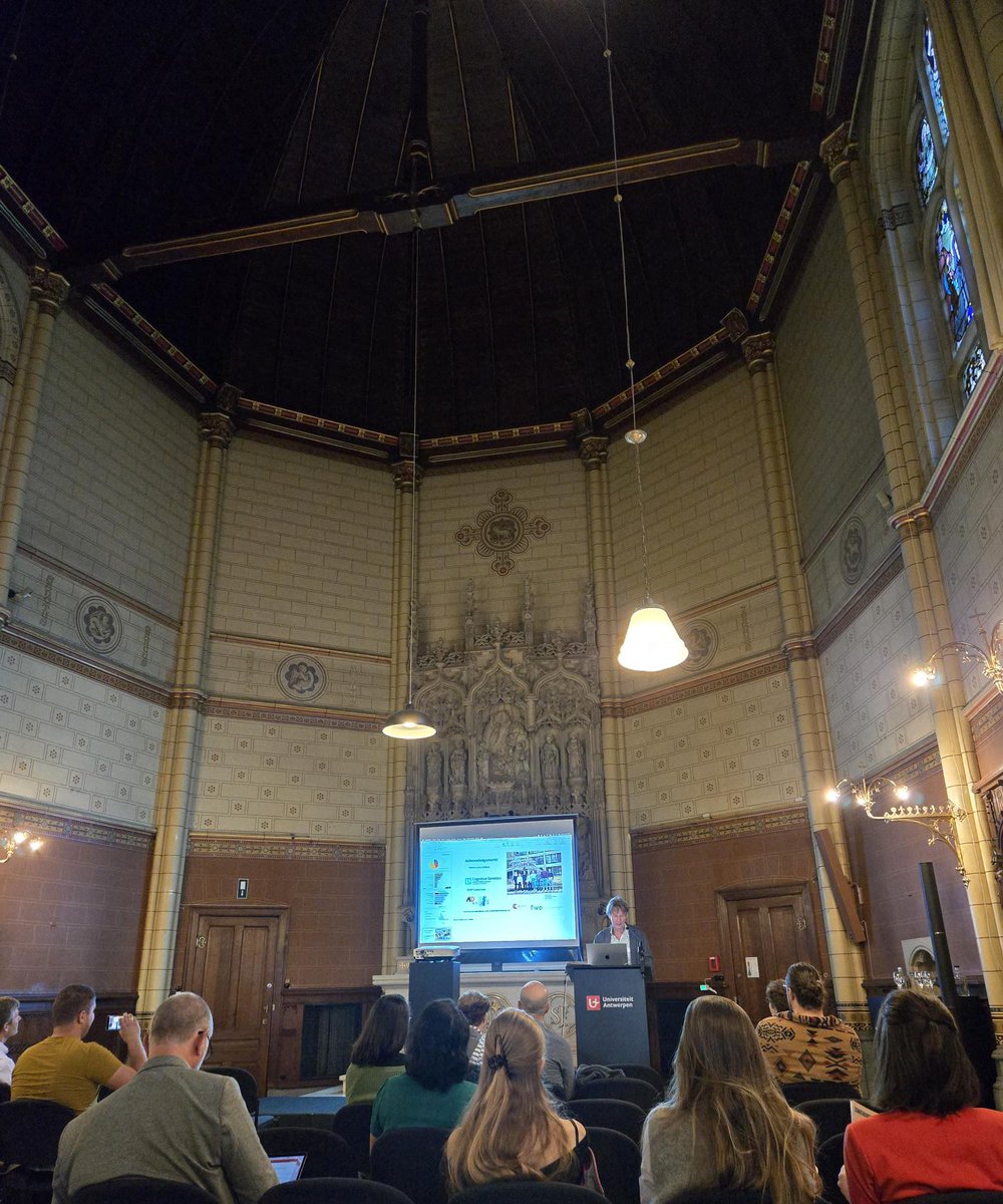 TommasEllender's tweet image. Great ADNP meeting last week (tinyurl.com/y6wb3ra5) in beautiful Antwerpen University setting