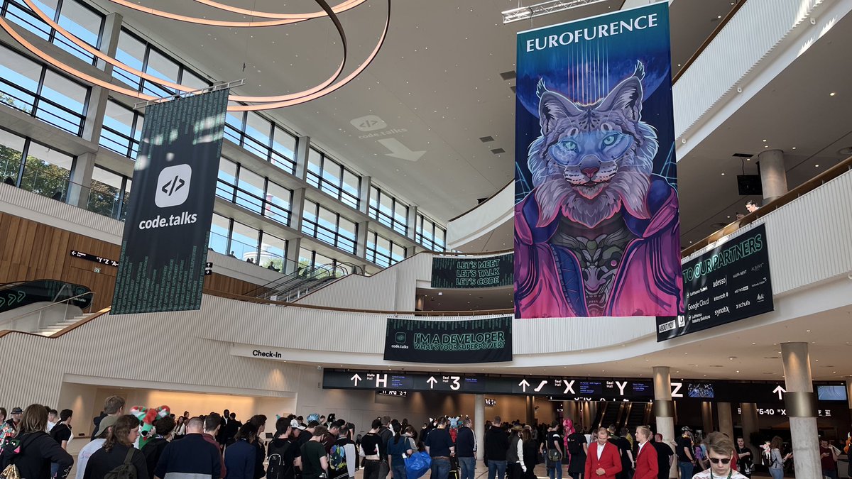 furSUDO's tweet image. A developer conference running in parallel with a furry convention is pure comedy