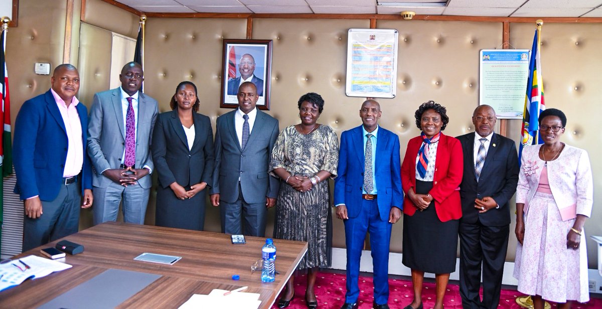 harsama_kello's tweet photo. Together with CS @BeatriceAskul,had a productive inaugural meeting with the @NDMA_Kenya board members.Emphasized the importance of seamless operations,automation of key functions,and streamlined communication to boost efficiency, accountability, and drought response capabilities. https://t.co/W1RtE3CQfd