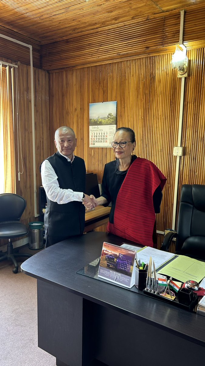 Privileged to have accompanied my dear mother for a Thanksgiving program as she completed her tenure as the Lokayukta, Nagaland. Praising God for blessing her to have held office for 19 months. Grateful to the Government of Nagaland for having given her this opportunity.