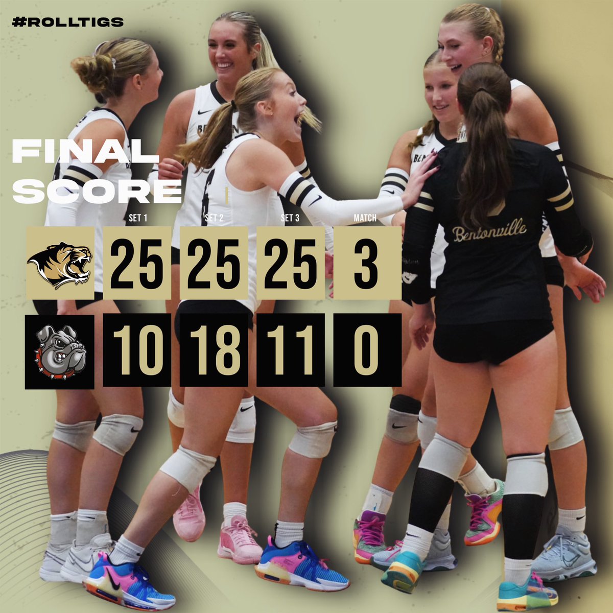 BHS Tiger Volleyball tweet media