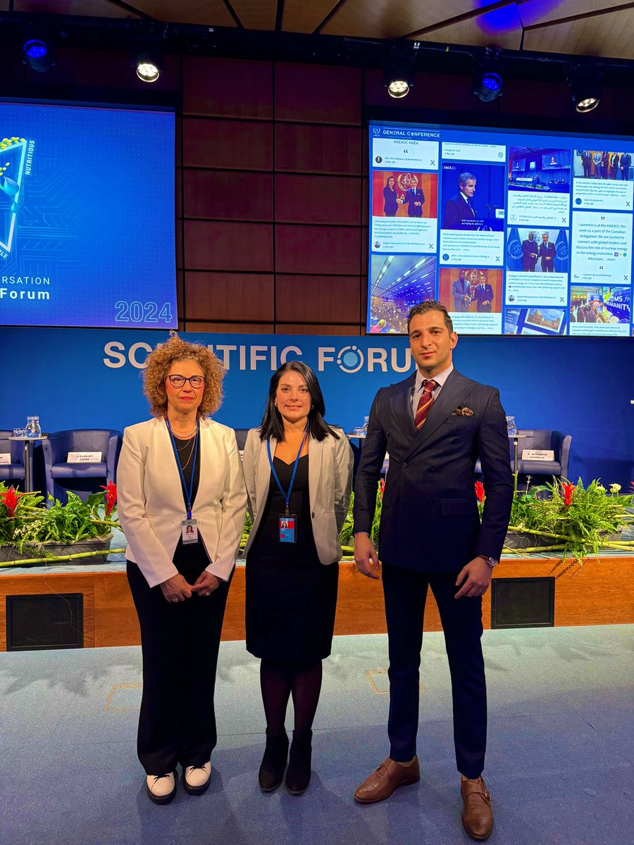 🇲🇹’s Ambassador for Organic and Sustainable Food <a href="/SonyaSammut/">Sonya Sammut</a>, participated in <a href="/iaeaorg/">IAEA - International Atomic Energy Agency ⚛️</a>’s #ScientificForum “Atoms4Food: Better Agriculture for Better Life” fostering partnership building and mobilizing resources for increased and sustainable impact⚛️ <a href="/chriscutajar/">Christopher Cutajar</a> <a href="/BertaBerta87/">Alberta Borg</a>