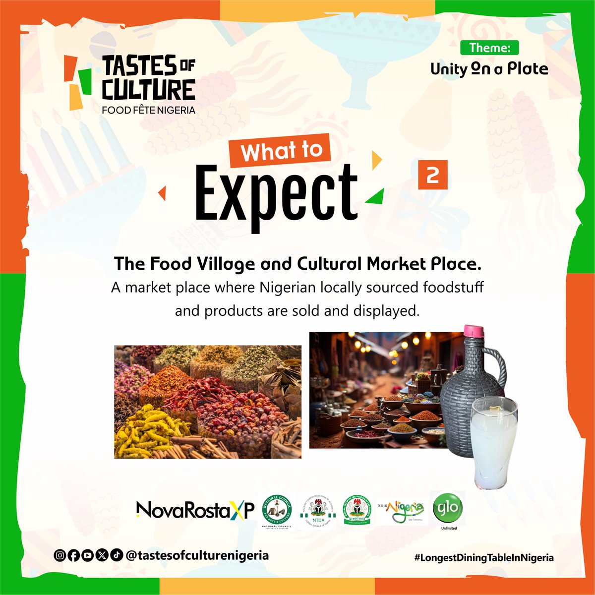 dharmmy_'s tweet photo. Fliers contain some of what to expect at the upcoming food festival… 🥰🥰🥰 

It’s an wholesomely packed event, you don’t want to miss this. 

Final date will be announced soon, watch this space. 🥳🥳🥳🥳🥳

#FoodFestivalAbuja
#LongestDiningTableinNigeria https://t.co/8f2QJ760hw