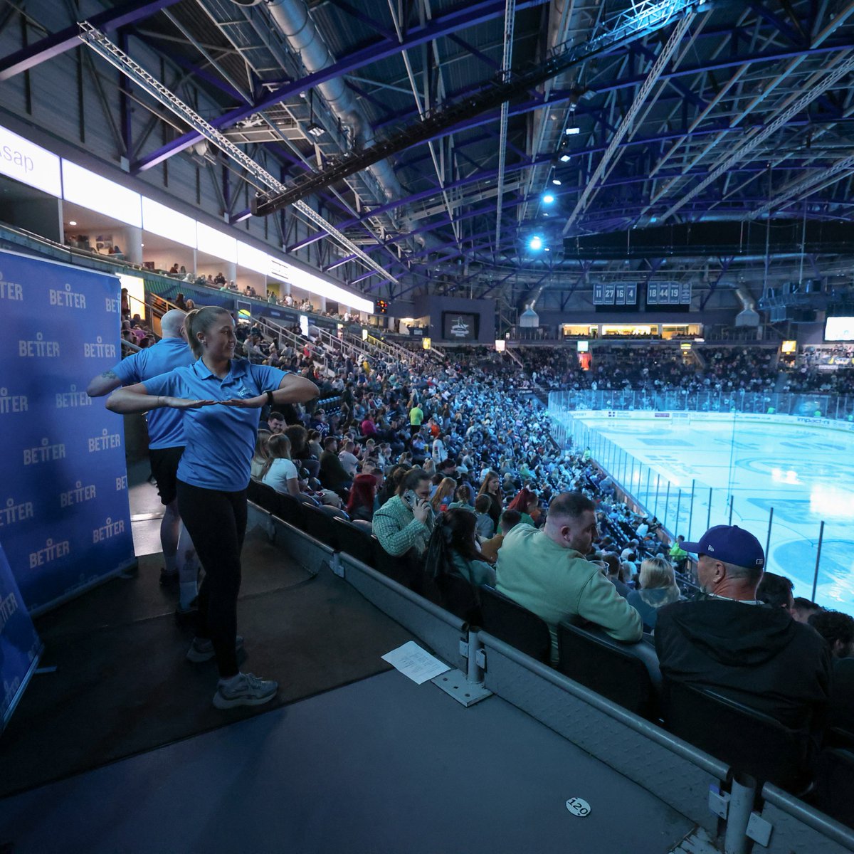 BelfastGiants's tweet image. Today is National #FitnessDay! 🔥

We'd like to say a GIANT thank you to our official gym partner @Better_NI for encouraging everyone at our home game over the weekend to get active.

Their fun fitness activities got the Teal Army enjoying some exercise. 👟

#NationalFitnessDay