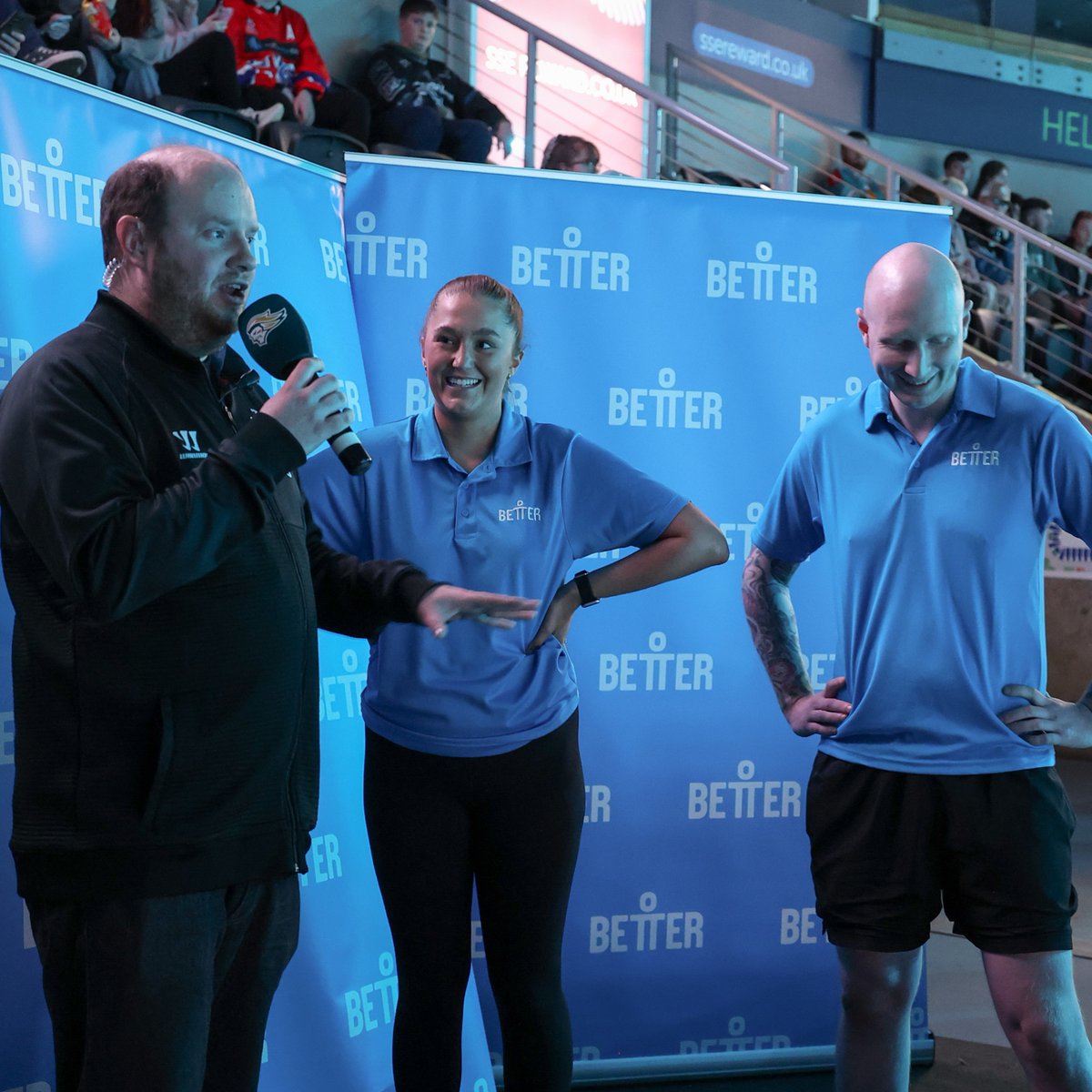 BelfastGiants's tweet image. Today is National #FitnessDay! 🔥

We'd like to say a GIANT thank you to our official gym partner @Better_NI for encouraging everyone at our home game over the weekend to get active.

Their fun fitness activities got the Teal Army enjoying some exercise. 👟

#NationalFitnessDay