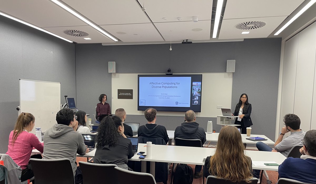 Truly enjoyed sharing my work and views on how AI predicting emotions impacts diverse populations, as well as discussing the ethical considerations we should be wary of in implementing such tech.