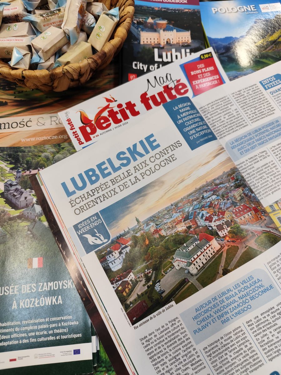 lubelskietravel's tweet image. #Lubelskie w #PetitFute 🇫🇷 jednym z najpopularniejszych magazynów turystycznych we Francji. Lubelska Regionalna Organizacja Turystyczna prezentuje ofertę turystyczną województwa lubelskiego na międzynarodowych targach turystycznych IFTM Top #Resa w Paryżu.