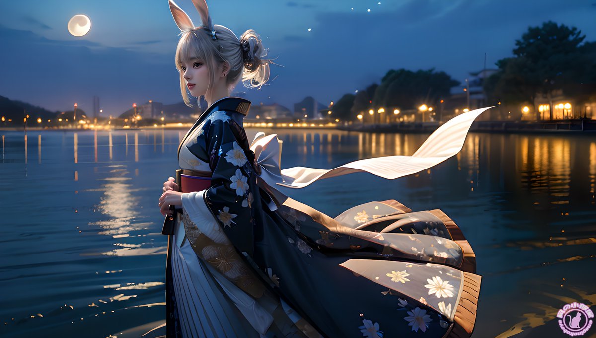 naginokobeya's tweet image. 皆様、こんばんは
帰宅時雷雨☔⚡に合いました～😭
これから激しく降るところもあるみたいなので気をつけてくださいね🤗💦
#和装女子 #AIphoto