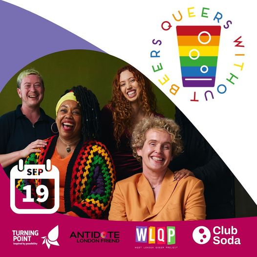 Queers Without Beers (@qwb_uk) on Twitter photo Our London September meetup is tomorrow Thu 19th, and it's a special one! Our friends from <a href="/lgbtfriend/">London Friend</a>, <a href="/TPCentralLondon/">Turning Point Central London</a> & @wlqp_org will be joining us. So as well as our usual alcohol-free drinks and informal chat, you can find out more about them and their work... Our London September meetup is tomorrow Thu 19th, and it's a special one! Our friends from <a href="/lgbtfriend/">London Friend</a>, <a href="/TPCentralLondon/">Turning Point Central London</a> & @wlqp_org will be joining us. So as well as our usual alcohol-free drinks and informal chat, you can find out more about them and their work...