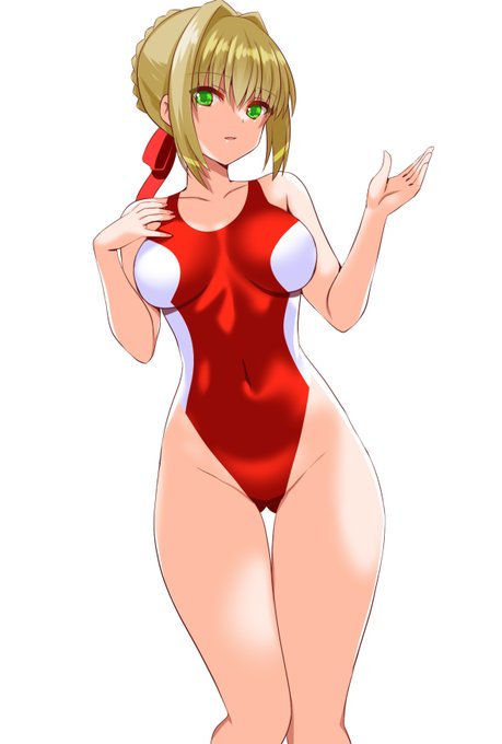 競泳水着ネロ様!鋭角!#FGO 