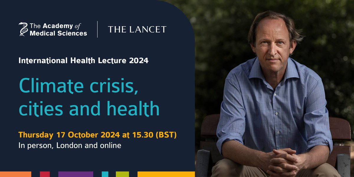LIDC (@lidc_uk) on Twitter photo Could cities play a role in climate change and public health?
Attend the <a href="/TheLancet/">The Lancet</a> & <a href="/acmedsci/">Academy of Medical Sciences</a> 's lecture on "Climate Crisis, Cities, and Health," this 17 Oct to hear from leading experts and learn more!
Register to attend in person or online for free!
council.science/events/ihl-202… Could cities play a role in climate change and public health?
Attend the <a href="/TheLancet/">The Lancet</a> & <a href="/acmedsci/">Academy of Medical Sciences</a> 's lecture on "Climate Crisis, Cities, and Health," this 17 Oct to hear from leading experts and learn more!
Register to attend in person or online for free!
council.science/events/ihl-202…