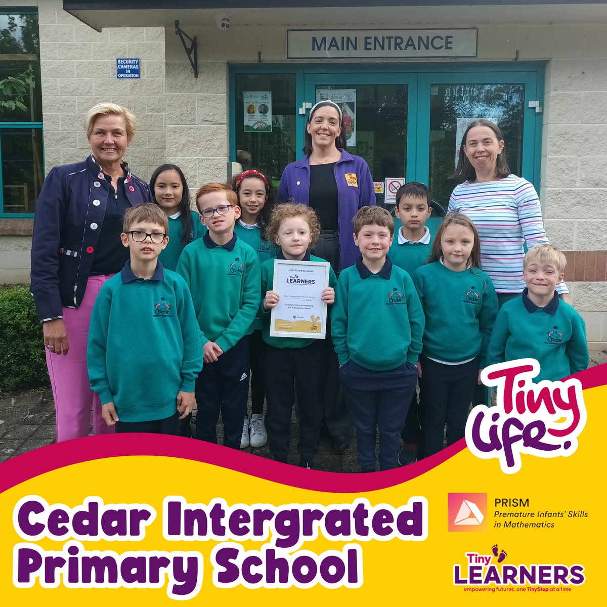 TinyLife (@tinylifecharity) on Twitter photo Well done & Congratulations to Cedar Integrated Primary School on completed our TinyLearners Award!💛💜
For more information on our TinyLearners School Award contact Catherine at 📧 catherine.black@tinylife.org.uk
#primaryeducation #northernireland #education #prematurity Well done & Congratulations to Cedar Integrated Primary School on completed our TinyLearners Award!💛💜
For more information on our TinyLearners School Award contact Catherine at 📧 catherine.black@tinylife.org.uk
#primaryeducation #northernireland #education #prematurity