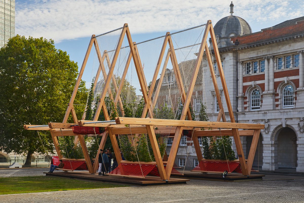 Chelsea College of Arts (@chelseaual) on Twitter photo Introducing ‘Vert’ – <a href="/L_D_F/">London Design Festival</a>’s landmark project at Chelsea College of Arts until 14 Oct. In collaboration with <a href="/ahec_europe/">American Hardwood</a>, Diez Office, and OMC°C, the 10m tall sails covered in plants cool the air by 8ºC and cast 4x the shade of a 20 y/o tree! Read more: bit.ly/3zxNuCB Introducing ‘Vert’ – <a href="/L_D_F/">London Design Festival</a>’s landmark project at Chelsea College of Arts until 14 Oct. In collaboration with <a href="/ahec_europe/">American Hardwood</a>, Diez Office, and OMC°C, the 10m tall sails covered in plants cool the air by 8ºC and cast 4x the shade of a 20 y/o tree! Read more: bit.ly/3zxNuCB