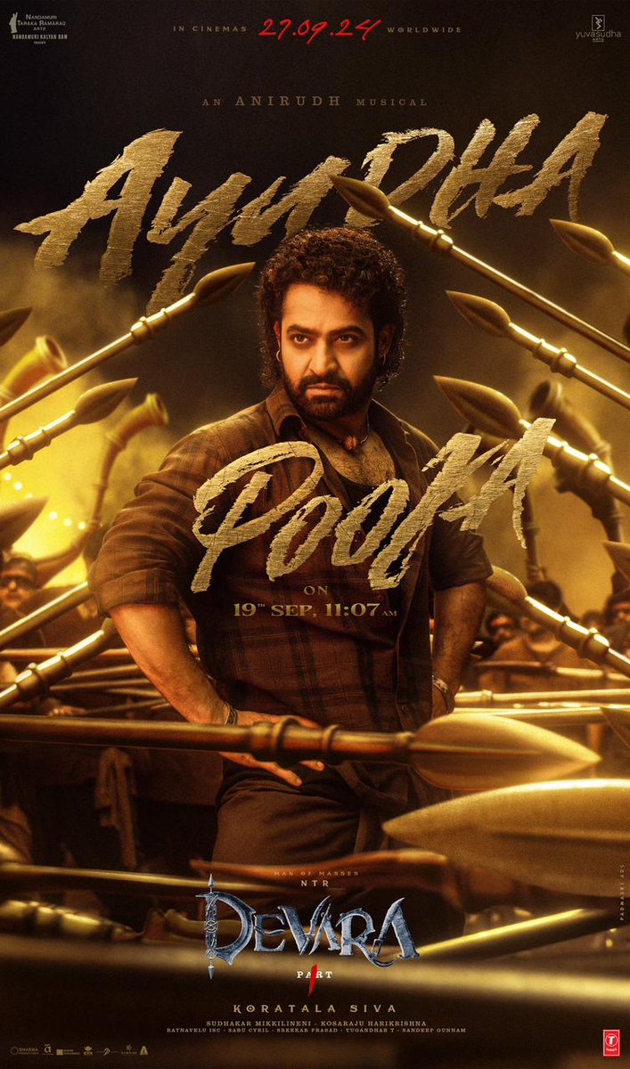 NTRFansATP39's tweet photo. ఇడా మంది లేరా కత్తులు లేవా 🙏🌙🌕
దేవర ఆయుధంతో RECORD లా మోతా పగిలిపోవలి  అన్న. @tarak9999
వస్తున్నాం🤙
#DevaraOnSep27th #jrntr #NTR #DevaraBookings #DevaraSep27 https://t.co/nQtztHj3Js