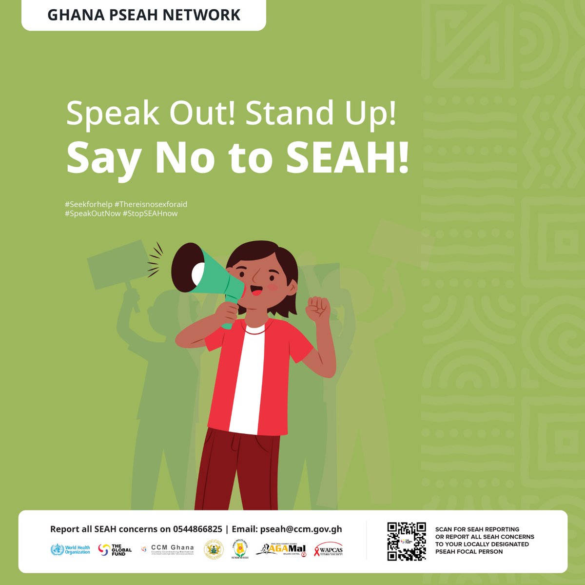 araba_hemhaa's tweet photo. #Thereisnosexforaid
#SpeakOutNow
#Healthcaremustbesafecare
If you have been sexually abused or exploited, you will never be blamed for what happened. Speak up! Seek for help!
@Malaria_Control
@KayBenWilliams
@HFFG_Ghana https://t.co/NheKcK3b78