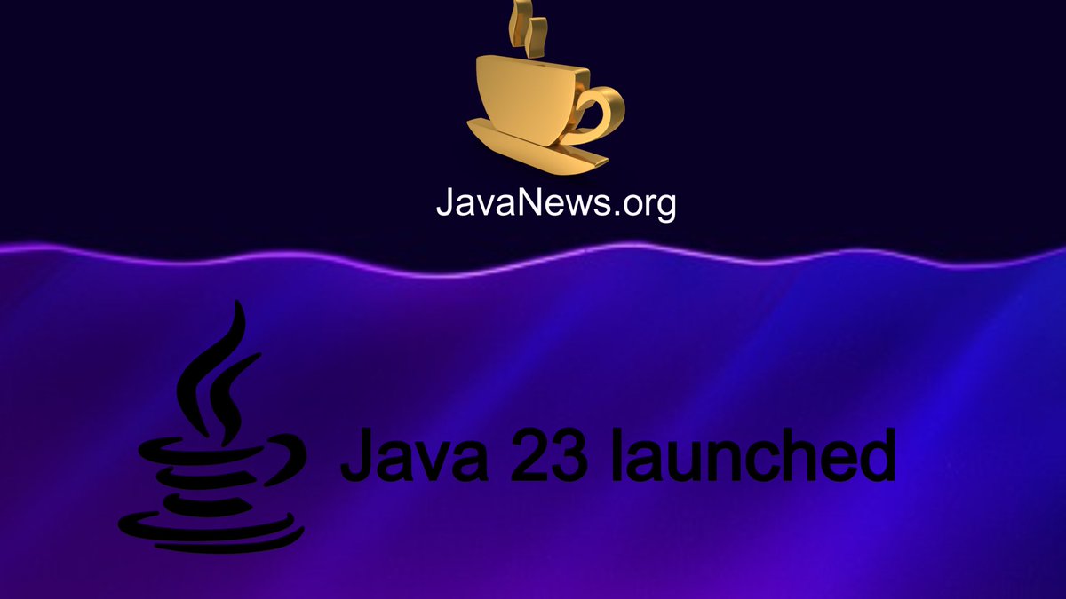 javanewsorg's tweet image. Java 23 launched
linkedin.com/pulse/java-23-…
#javanews #java #javaprogramming #java23 #freshers #coding #programming #software