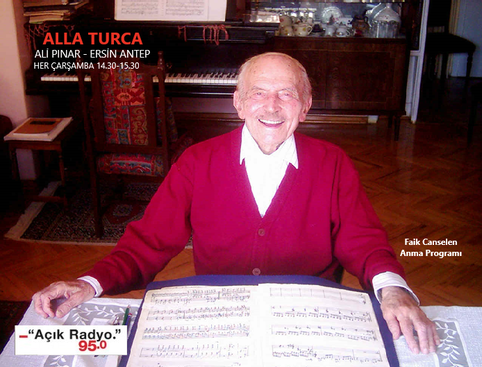 allaturca2001's tweet photo. Çarşamba 14.30’da 95FM #AçıkRadyo’da #AllaTurca programında besteci #FaikCanselen'i anıyoruz 📷📷 Composer Faik Canselen will be commemorated this week on wednesday at 2.30PM (GMT+3) on Alla Turca programme on 95FM
@acikradyo
@AliPINAR128
@ersinantep
#meldacamuscu https://t.co/akhYbus7mr