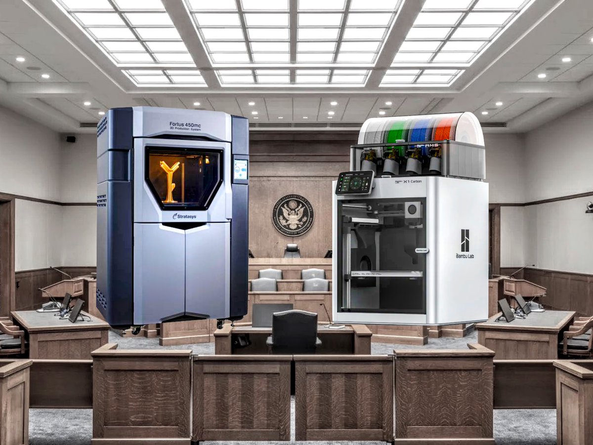 3D printing experts warn of fallout from Stratasys and Bambu Lab lawsuits dlvr.it/TDNLDT