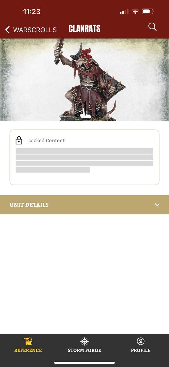 RIP AoS Free Rules…. Use to enjoy knowing what everything did in each army but now its all locked away as the battletomes come out. Now to rely on my opponent knowing his rules

Why GW don’t do a Sub model of like £10 a month to unlock all rules for AoS and 40K apps I don’t know