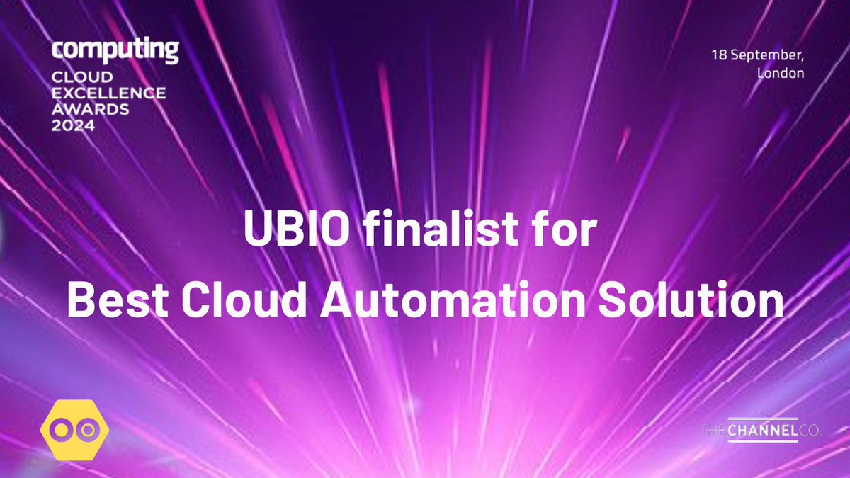 UbiO's tweet photo. 🏆 Today's the Day! 🏆

Tonight, UBIO is up for 'Best Cloud Automation Solution' at the #CloudExcellenceAwards2024.Stay tuned for updates as we await the results. 🙌  @computing_news
#AutomationInnovation #technews #techawards https://t.co/8SB5xKUSjM
