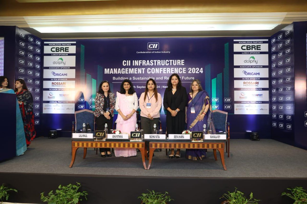 CBRE_India's tweet photo. Manimala Roy, Executive Director, GWS, CBRE India, moderated the third session of today’s event, where the expert panellist discussed how DE&amp;I can transcend tokenism to create a meaningful workplace, where diversity is valued, and inclusion becomes a core organizational tenet. https://t.co/CxxLX4qYG8