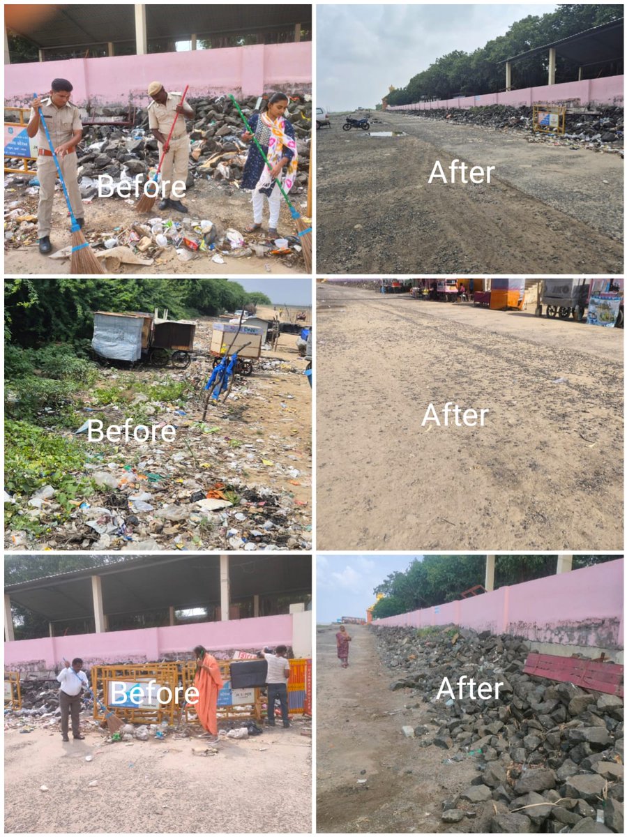 " સ્વચ્છતા હી સેવા " ક્રાર્યક્રમ અન્વ્યે આજ રોજ  મે.કલેકટર સાહેબ ભરુચ  ના માર્ગદર્શન હેઠળ અને પી.જી.પી ગ્લાસ કંપની જંબુસર ના સહયોગ થી આજ રોજ કંબોઇ તા જંબુસર  ખાતે આવેલ શ્રી સ્તંભેશ્વર મહાદેવ મંદિર ની સાફ સફાઇ કરવામા આવી <a href="/CollectorBharch/">Collector & DM Bharuch</a> <a href="/CMOGuj/">CMO Gujarat</a> <a href="/sbmugujarat/">Swachh Bharat Mission Urban - Gujarat</a> #swachtaHiseva