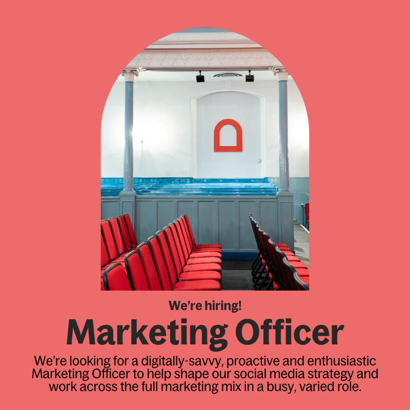 🚨We're hiring!

We're looking for a digitally-savvy, proactive and enthusiastic Marketing Officer to help shape our social media strategy and work across the full marketing mix in a busy, varied role. 

More info and how to apply: thequeenshall.net/about-us/news/…