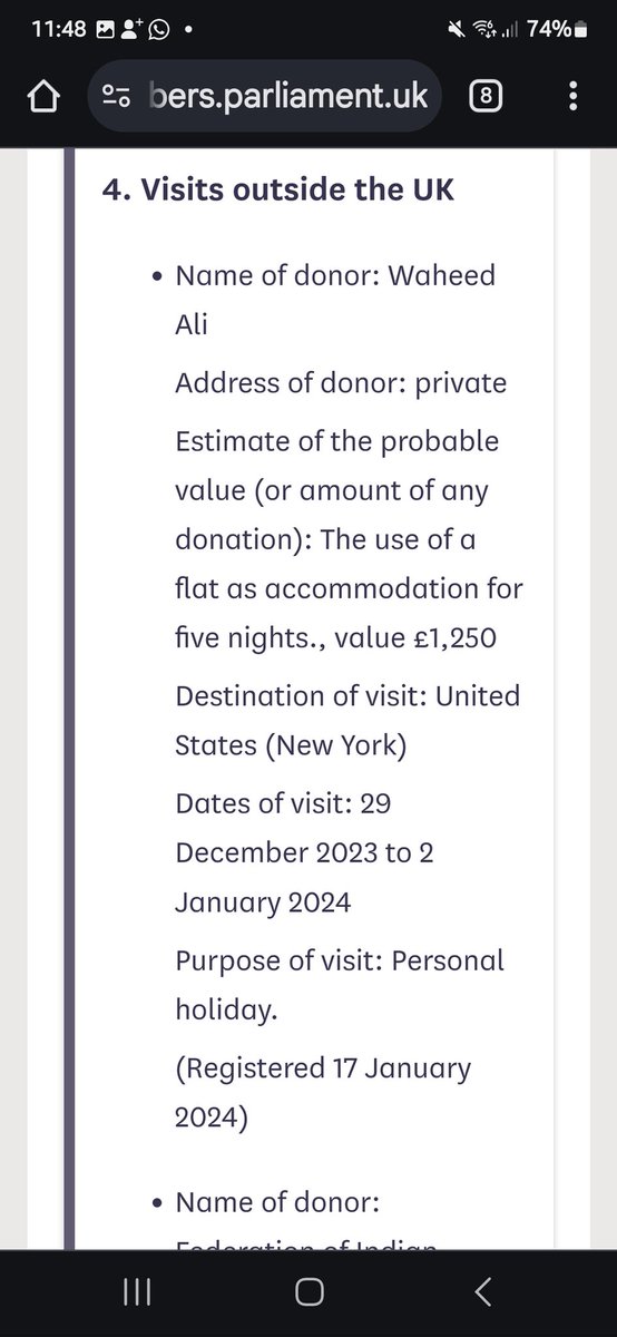 andreajenkyns's tweet image. So, it turns out our Labour Deputy PM Angela Rayner gets free clothes too!  And a holiday to New York paid for by Mr Waheed Ali. #LabourFreeloaders