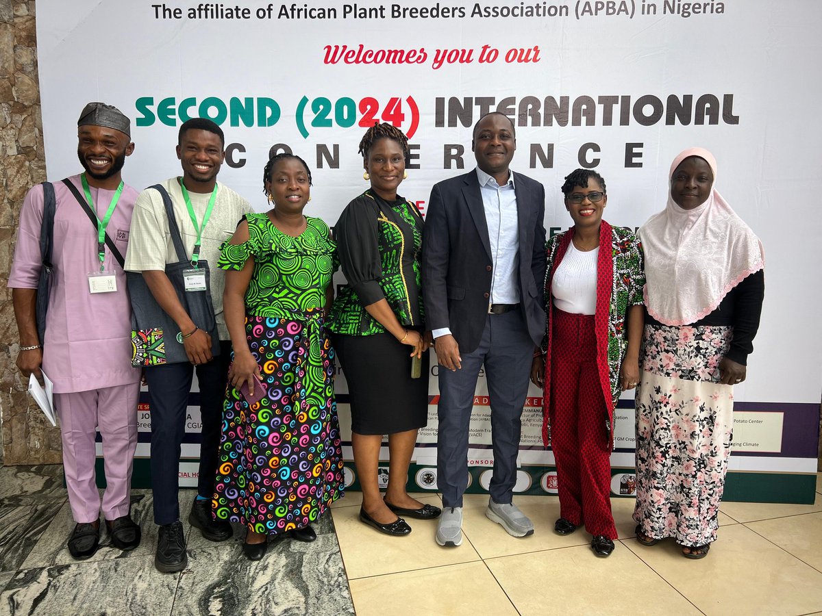 IITA_CGIAR's tweet photo. 🌱🌍 We’re about to begin! 🌍🌱
The 2nd International Conference of the #Nigerian Plant Breeders Association (NPBA) is about to kick off at the Nigerian Airforce (NAF) Conference Centre, Kado, Abuja! 🎉
With the theme "Revolutionizing #Agriculture through the Integration of Plant Breeding Strategies and Modern #Biotechnology," this gathering promises to spark insightful conversations on the future of agriculture. Experts, researchers, policymakers, and innovators are ready to share groundbreaking ideas and solutions for a more resilient and sustainable #food system. 🌾🔬
Join us as we explore new ways to transform agriculture through innovative plant breeding and #biotechnology. Stay connected for live updates and highlights from the sessions!
.
#NPBA2024 #PlantBreeding #BiotechInAgriculture #AgriculturalInnovation #FoodSecurity #SustainableFarming #APBA #RevolutionizingAgriculture