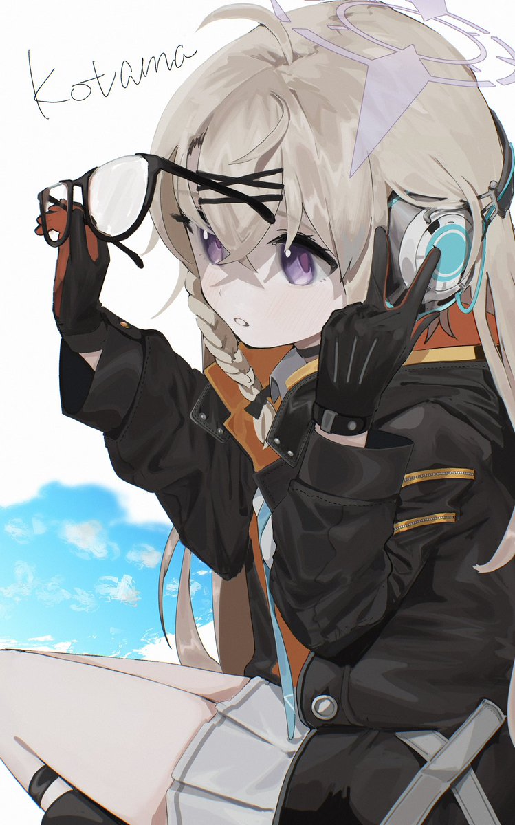 antiquismer's tweet image. ブルアカの絵