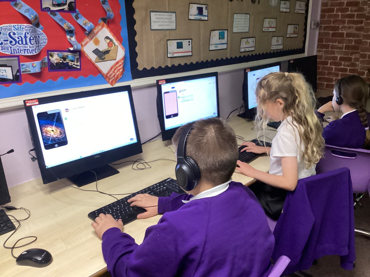 Year 5 have been creating their own apps using text based programming on <a href="/BitsboxKids/">Bitsbox</a>, loads of interactivity and great ideas! <a href="/GarswoodPrimary/">Garswood School</a> <a href="/hatsarah/">Mrs Hattersley</a>