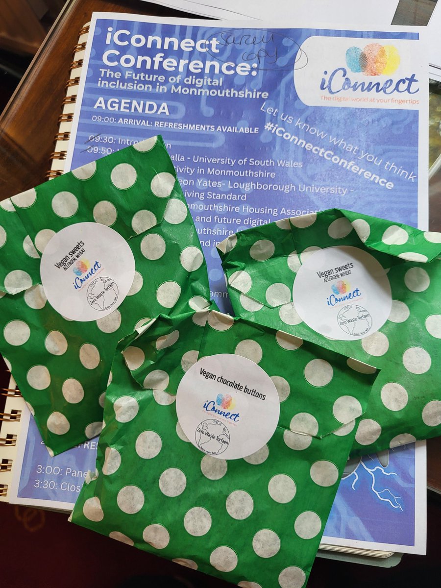 Supporting local at the <a href="/iConnectMHA/">MHA iConnect Team</a> #iconnectconference @zerowastetorfaen
#yummy