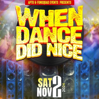 daneybritish's tweet photo. #whenDanceDidNice sat nov 2 friends n family tickets on sale now .. click this link only $30 …. https://t.co/pWpA0uWaND https://t.co/uxiFTAOWqS