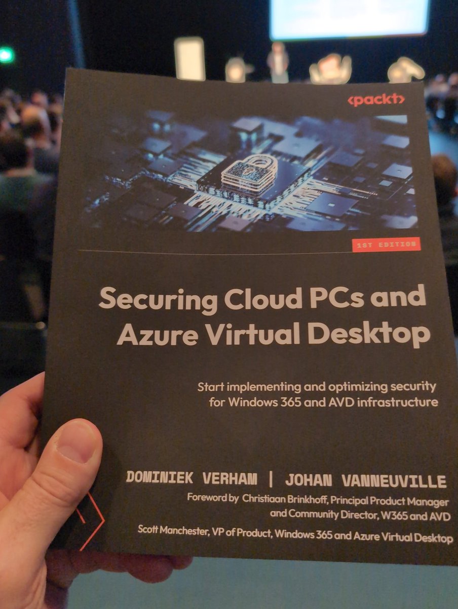 Thank you <a href="/GetNerdio/">Nerdio</a> and <a href="/dominiekverham/">Dominiek Verham</a> for my new book #swag #wpninjas