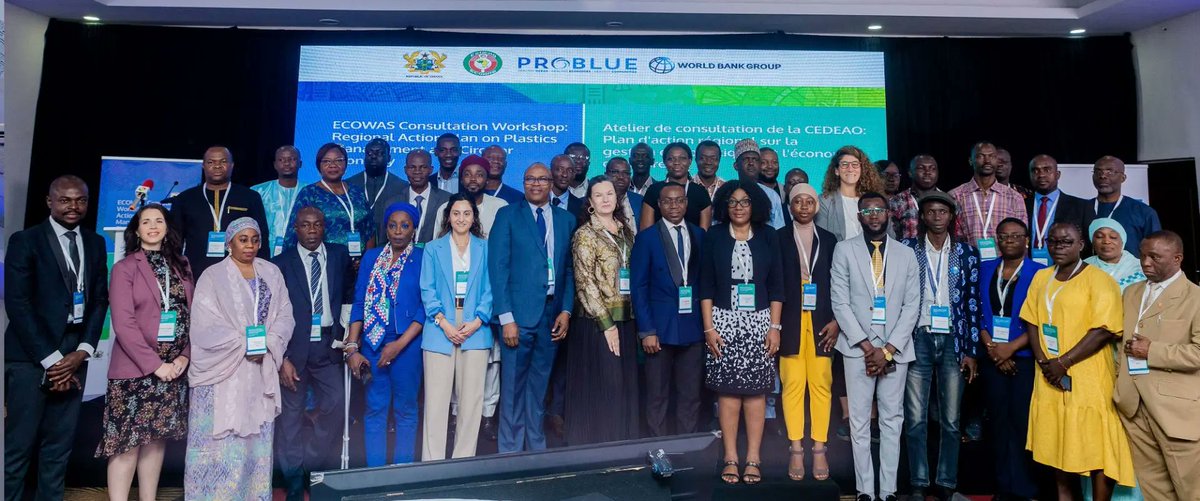 ACINTaD1's tweet photo. Stakeholders gathered to discuss the draft Regional Plastics Management Plan and promote a circular economy in West Africa. Together, we can create a sustainable future! #ECOWAS #Sustainability
To learn more:https://t.co/fCPvWXfpt7
@ecowas_cedeao https://t.co/1vEHNxHLBC