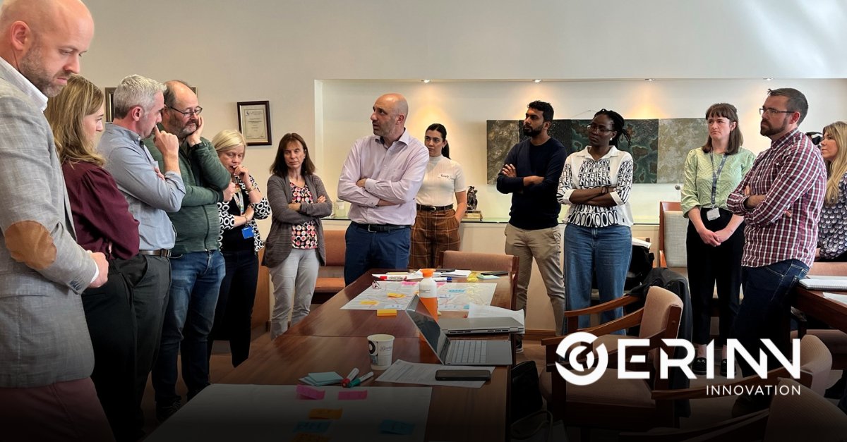 ERINNinnovation's tweet photo. On Monday, Michael Papapetrou, Donnchadh Kindlon &amp; Rochelle Caruso led a full-day training with SETU Research, guiding participants through impact-driven proposal development using a #HorizonEurope case study. Thanks to all involved! #ResearchImpact  #ERINNInnovation https://t.co/TUyM9qeF85