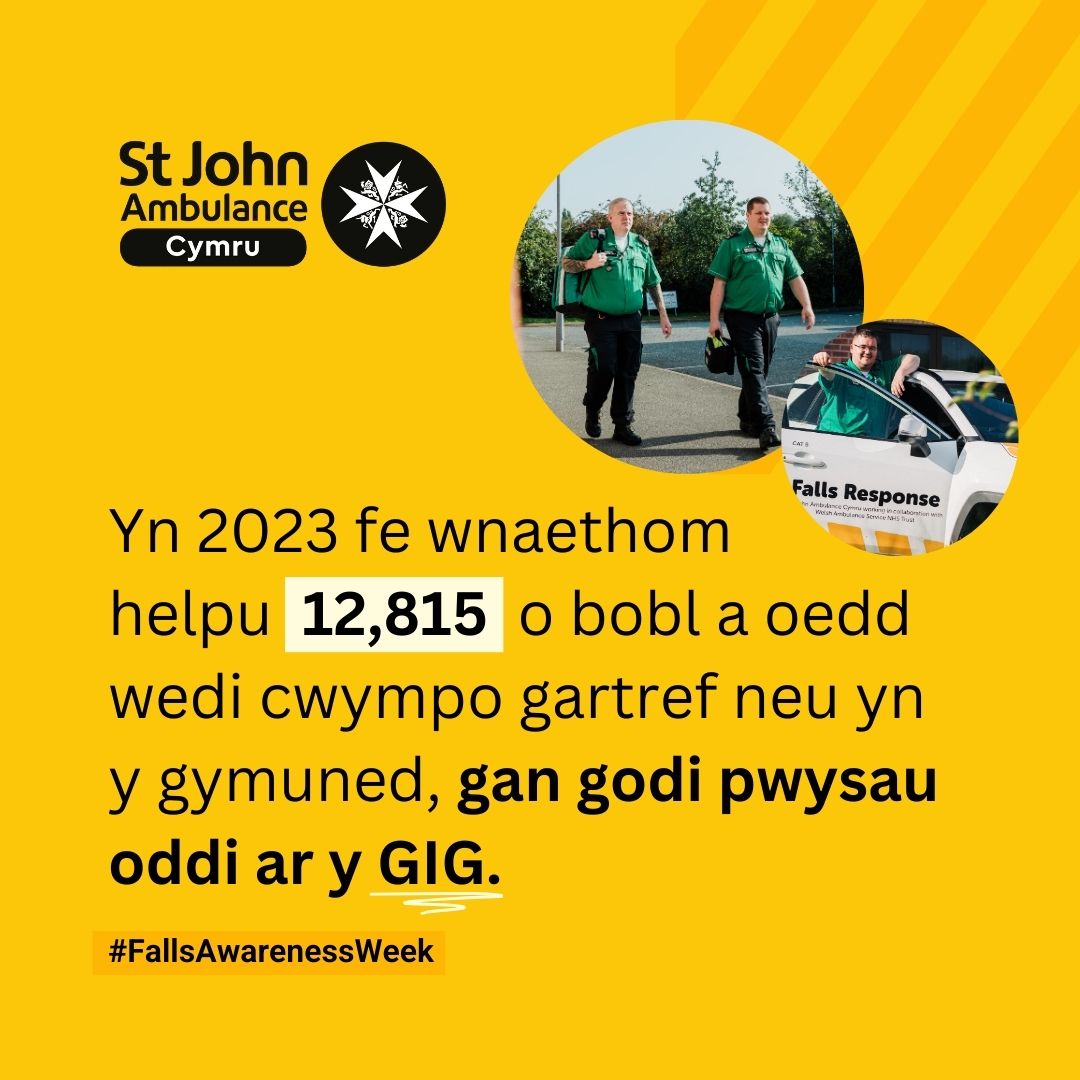 St John Ambulance Cymru tweet media