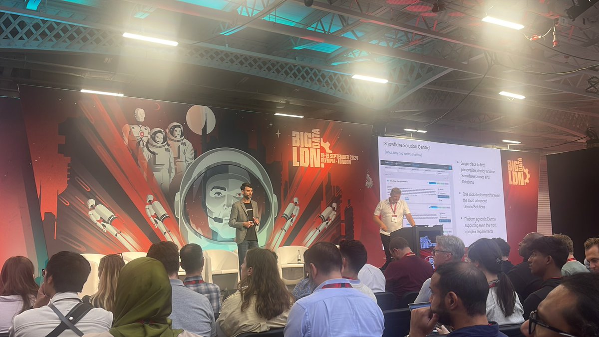 slawlaskowski's tweet image. BigData London: where you learn more in 2 days than in a year of Googling... and somehow still leave with more questions than answers. #DataOverload #BigDataLondon