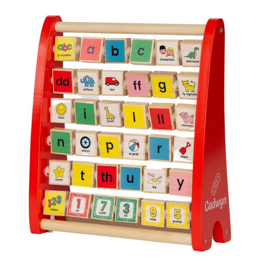 NEWYDD‼️NEW‼️
Welsh Alphabet Abacus | Abacws yr Wyddor
Abacws yr Wyddor Gymraeg o A am Afal i Y am Ysgol gyda lluniau i gyd-fynd. Yn dod mewn bocs!
Welsh language Alphabet Abacus from A to Y with pictures for every letter. Comes in a box!
cadwyngifts.com/cy/products/ab…