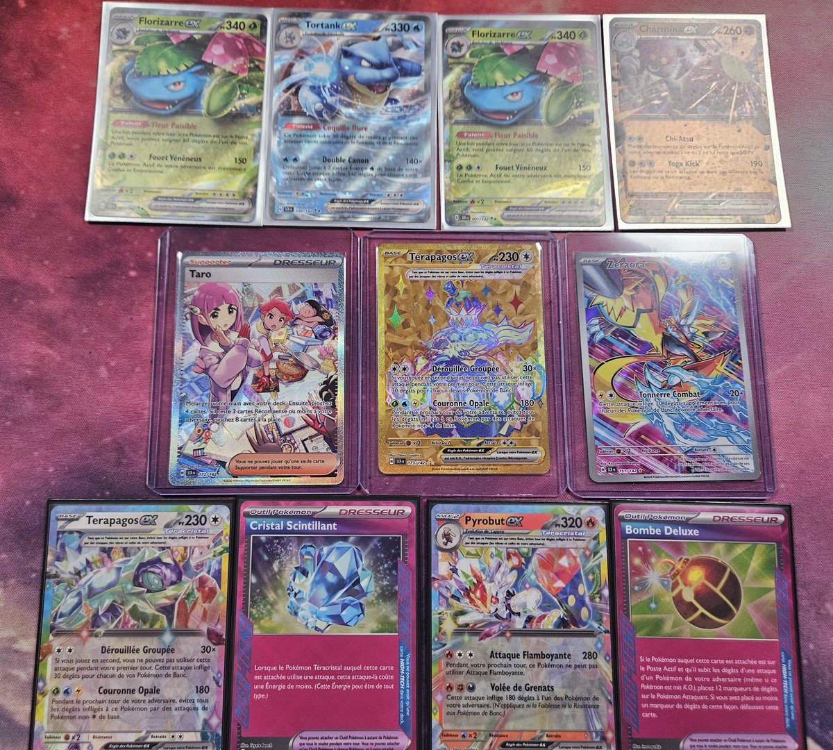 Ouverture 2 ETB + 2 Tripack EV07 👑
Merci <a href="/MASTERSET_/">MASTERSET</a> pour ces item 🙏🥰

-5% code MASTERGN5 🔥
➡️masterset.store