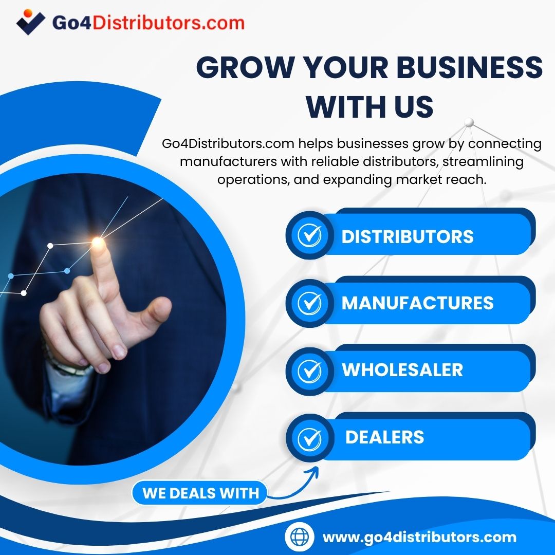 mahendr87910181's tweet image. Go4distributors.com offers prime business opportunities for expanding your reach.

Visit:- rb.gy/ne2tbx

#appointdistributors #getdistributorship #ViratKohli
#distributionopportunities #wholesaledistributorship
#Distributors #Distributorship #Manufactures