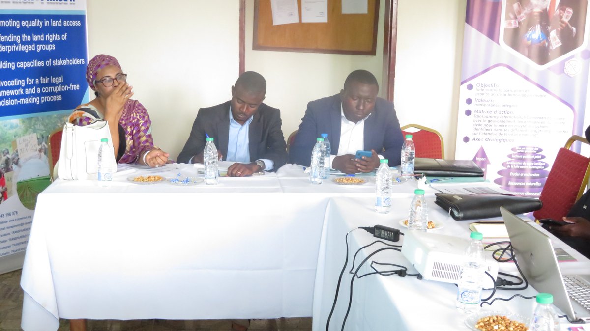 TransparencyTi's tweet photo. In the framework of the project, " Open Governance and Intergrity in Climate Change in Cameroon", funded by WSF, TI-C organised the first phase of a coalition meeting with CSOs and government agencies who adovcate for the rights of whistleblowers in the envirnomemtal sector. https://t.co/Ifdd90FUQl