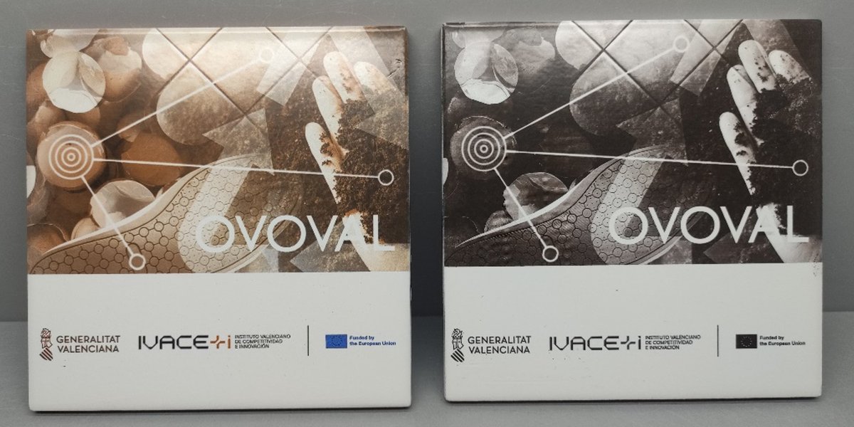 AgroNewsCV's tweet photo. El @ITC_ceramica obtiene fritas cerámicas fabricadas con residuos de cáscara de huevo en el proyecto #OVOVAL
https://t.co/3N0jGYGVgB https://t.co/44st0u3DXf