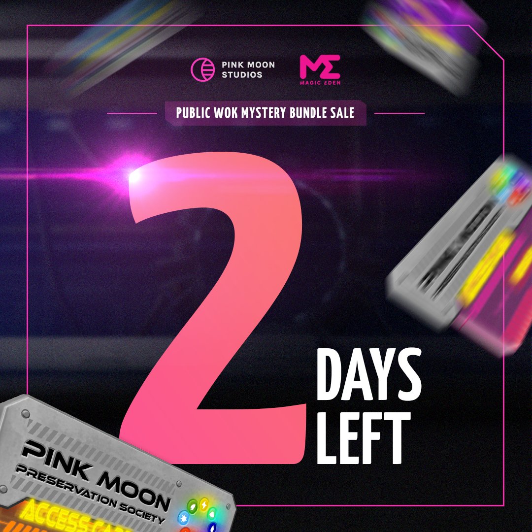 KryptomonTeam's tweet image. Trainers, gather &apos;round!👀

WoK Mystery Bundles Sale will open in 2 days at @MagicEden! ✨🎆

Whitelist now 👉: gleam.io/fZKNb/kmon-wor…