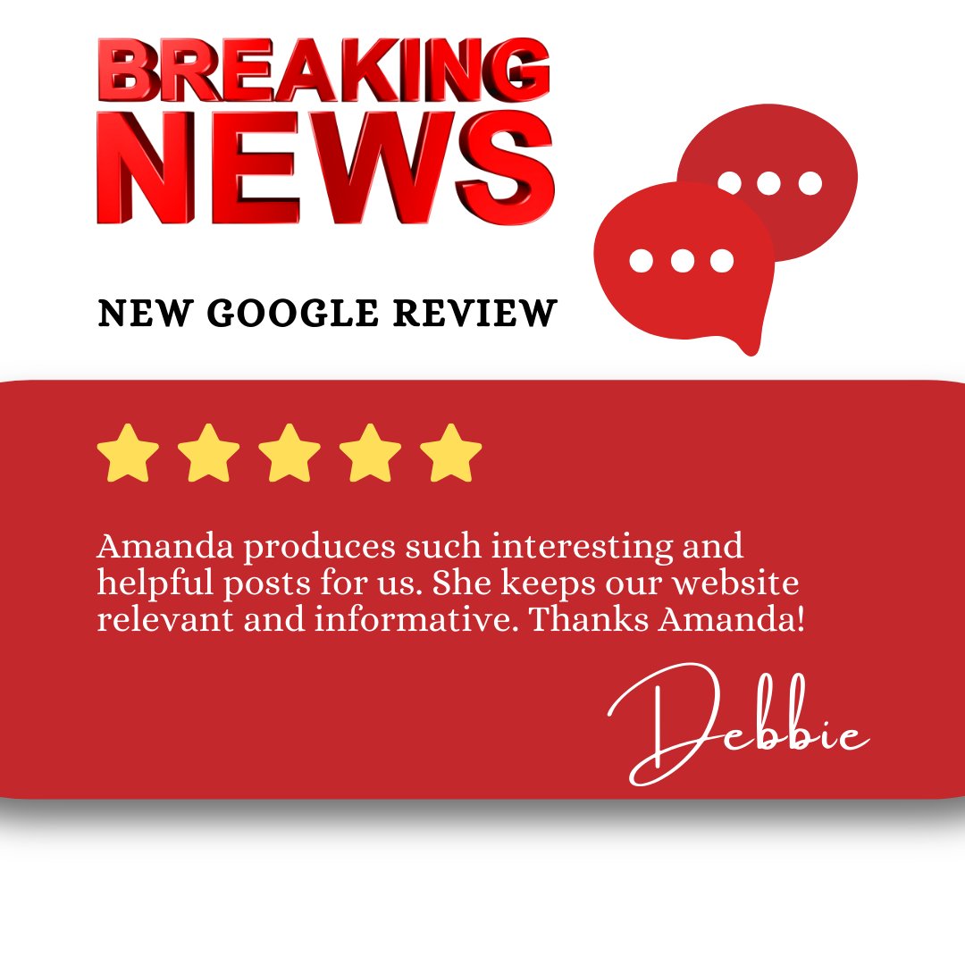 broadwaypublish's tweet image. We have been working with Debbie and her Newport based estate and letting agency since July. This week she posted a Google Review for us 😊 Thank you Debbie ❤️ It&apos;s a pleasure working with you.
#ContentForEstateAgents #DoneForYouBlogs #Marketing #EstateAgents