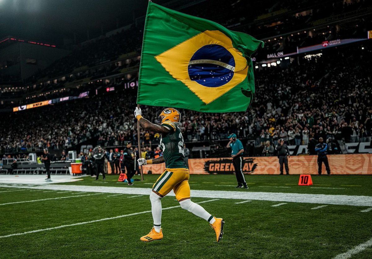 PackersBR's tweet photo. VOLTAMOS!

#GoPackGo https://t.co/Nj5fpyhES6