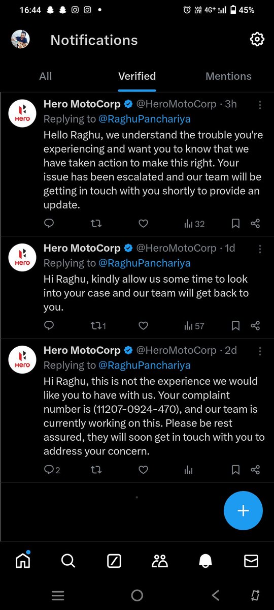 RaghuPanchariya's tweet photo. @HeroMotoCorp और इस तरह पिछले दिनों से आप की टीम आ रही है ?
मुझे जवाब चाहिए https://t.co/4GOovmnbJK