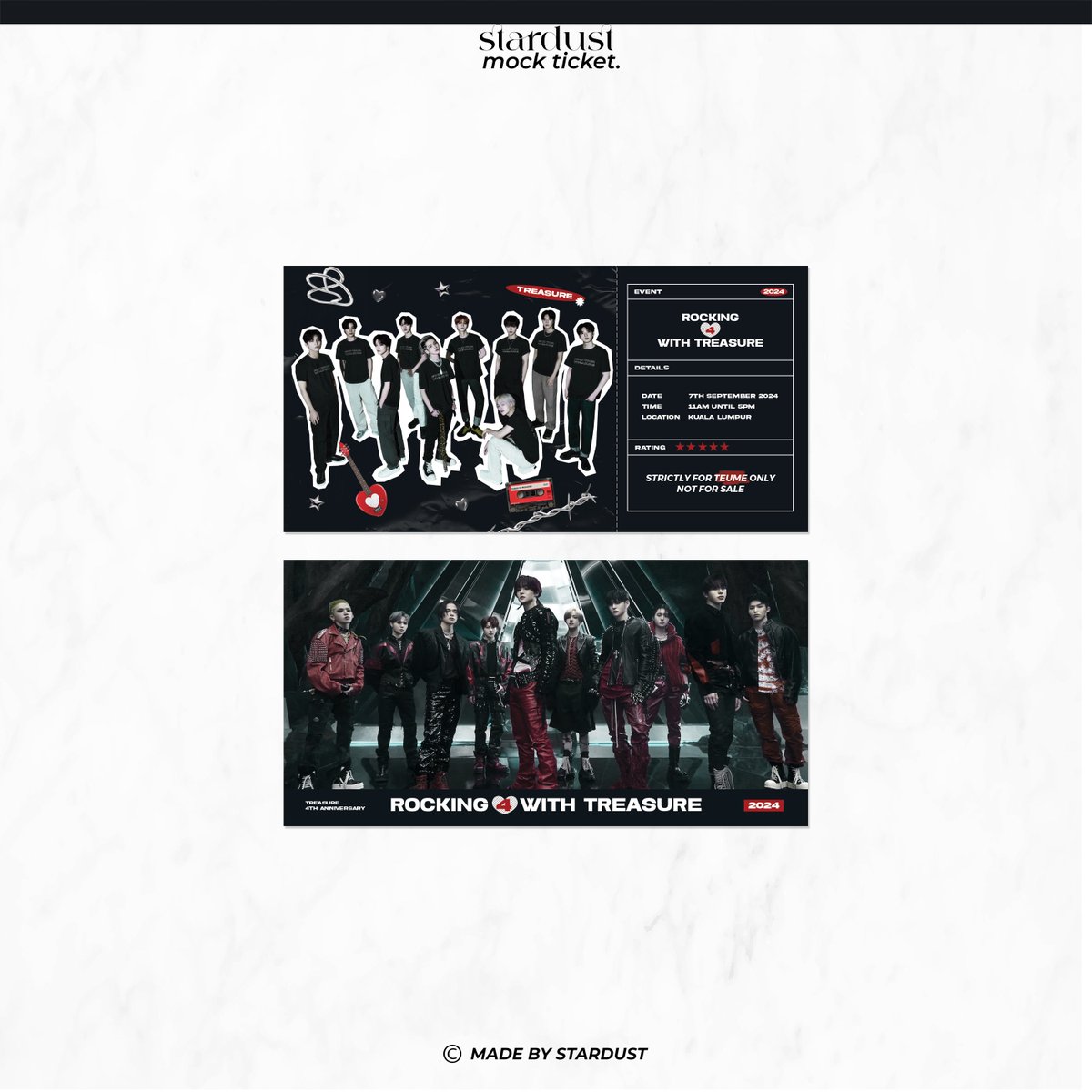 MADE BY STARDUST (away 12-26) tweet media