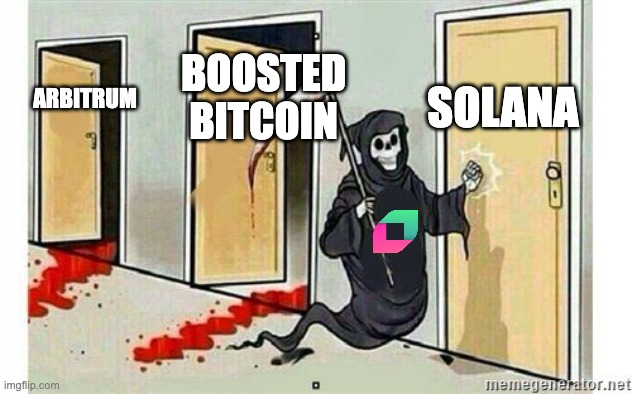 Chainflip's tweet photo. First @arbitrum, then Boosted $BTC, and now it's $SOL's turn. Brace for impact! https://t.co/f7TA5TfDj8