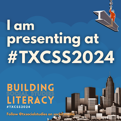 🥳 We are so excited to go to the <a href="/TxSocialStudies/">TX Social Studies</a>  Conference again in November! We'll be presenting on Contextualization at 10:20am on Sat, Nov 2nd. See you there!